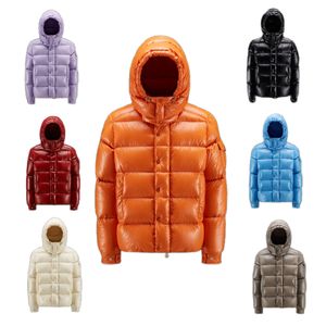 Mens Down Jacket 70 -årsjubileum Winter Coat Designer Puffer Jackets Casual Reflective Womens Unisex Hooded Cardigan dragkedja Ny Epaulet