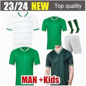 Neues Irland-Fußballtrikot-Set DOHERTY DUFFY 2023 2024Nationalmannschaft BRADY KEANE Hendrick McClean Schottland Fußballtrikot Herren Kinderuniform