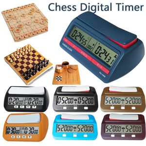 Chess Games Professional Chess Clock Digital Electronic Chess Clock I-GO Competition Board Games Count Up Down Timer Clock Digital Timer 230711
