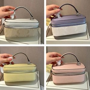 2023 new Pillow Tabby Shoulder Bag Women Clutch bags Designer Train box cosmetic bag Hardware Snap Closure Coac Crossbody Purse Flap Letters Messenger bag Handbag