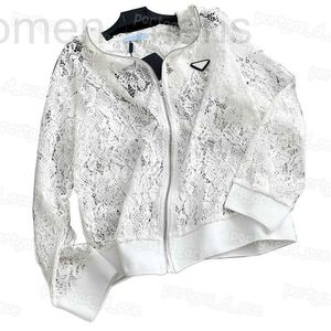 Women's Plus Size Outerwear & Coats designer Women Lace Coat Long Sleeve Summer Jacket Breathable Outdoor Sport Jackets PR1B