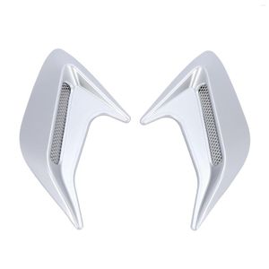 All Terrain Wheels 2Pcs Abs Plastic Car Side Vent Air Flow Intake Sticker Gills Simulation Decorative