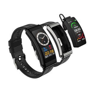 K13 Smart Watch con auricolare Bluetooth 2 in 1 Smartwatch Fitness Tracker Braccialetto sportivo Monitoraggio della salute Braccialetto intelligente per sistema Android iOS in confezione al dettaglio DHL