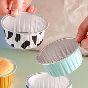 Baking Moulds Useful Muffin Cup Vibrant Color Food Grade Waterproof Thickened Cupcake Paper Liner Decor Multipurpose