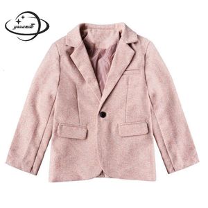 Takım 3 10y Kidler Blazers Bahar Sonbahar Boys Rahat Takım Kıyafet Ceketleri Tek Düğme Normal Cep Partisi Çocuk Giysileri Y60 230711