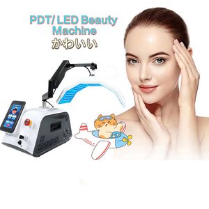 Cura della pelle PDT LED Apparecchiatura fotodinamica di bellezza PDT Light Acne Treatment Face Lamp Machine Ringiovanimento Macchina a 7 colori