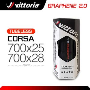 Cykeldäck Pneu Vittoria Corsa Tubeless Tire 700x25/28C Graphene 2.0 Road Bike Tire Road TUBELESS READY 700 däck HKD230712