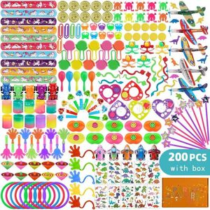 Parti lehine 200pcs/lot çocuk doğum günü eğlenceli oyuncak küçük hediye çocukların favori oyuncakları pinata dolgu kutusu