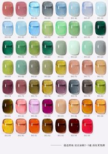 Verniz para Unhas 15ml Summer Pudding Gel Geléia Transparente Top Coat Soak Off UV Art Verniz Semi Permanente 230712