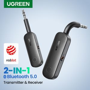 Wi Fi Finders UGREEN 2 in 1 Bluetooth Adapter Transmitter Receiver AUX 5 0 Wireless 3 5mm Stereo for Earphones TV Car Audio 230712