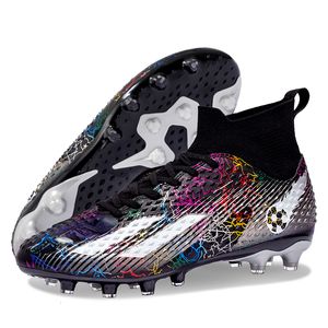 Safety Shoes Football Boots Men Turf Soccer Outdoor Non Slip Soccer Boot for Boys Professional Low/High Top Grass Training Sport Footwear 230713