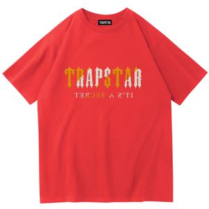 TRAPSTAR Fashion Designer maglietta da uomo Camicia da donna di design di lusso uomo corto cotone estate casual sport marchio logo stampa off white t shirt street shirts