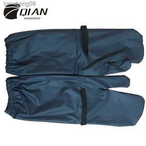 Qian RainProof New Long PU Waterproof Material Motorcycle Electric Bicycle Raincoat Accessories WindProof Rain Gloves Hot Sale L230620