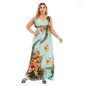 Roupa de banho feminina Fat Mm Tamanho solto Gelo Vestido de seda Decote em V Sexy Chão Arrastando Longo Casual Estilo elegante Se você precisar, entre em contato