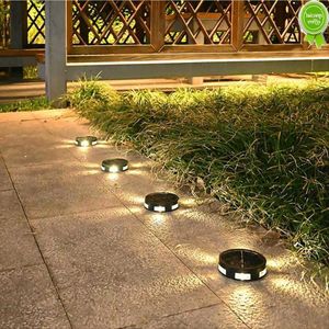 4PCS LED Solar Wtyczka podziemna lampa ogrodowa podwójna lampa ścienna na zewnątrz wodoodporna wodoodporna lampa ogrodowa Lampa krajobrazowa