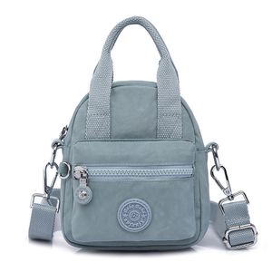 Evening Bags Small Bag Female 2023 Spring Candy Color Lightweight Women's Oneshoulder Handbag Casual Nylon Messenger 230713