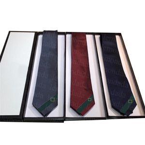 Projektant mody wiąże męski biznes Formalny krawat miodnik druk wysokiej jakości klasyczny literę krawat z pudełkiem249s