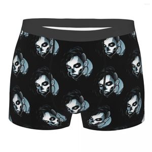 Underpants La Muerte - сахарная черепа Lady Hreathbale Pacties мужское печать шорт с печатью нижнего белья боксеры