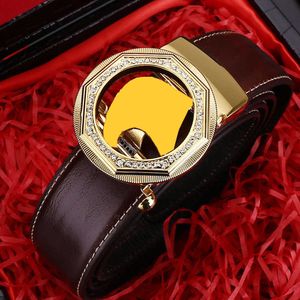 Luxury Designer Belt Letter Buckle Fashion Guine Leather Men Belts Alligator Mönster för kvinnor Business Dress Jeans Midjeband Partihandel Högkvalitativ