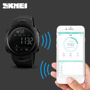 Sport Smart Watch Erkekler Skmei Marka Pedometresi Uzak Kamera Kalori Bluetooth Akıllı Ağırlık Hatırlatma Dijital Bilek Swatches Relojes