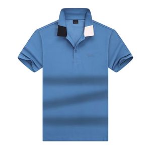 Ddesigner Shirt Men S Polo T-Shirt أزياء أسود وأبيض القطن بولو قميص القميص القمصان القصيرة القمصان القمصان Bos Men Thirts T Shirt disual tirts for Men Shirt M-3XL