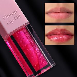 Bálsamo para os lábios Geleia transparente Hidratante Brilhante Espelho Hidratante Glitter Sabor de frutas Redução de sabor Brilho labial de marca própria Custom Bulk Beauty 230712