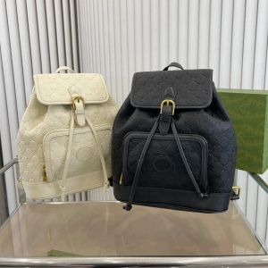 Zaino in pelle di design da donna Zaini di lusso G Borsa da donna Borsa da uomo Borsa da uomo con patta Borsa da zaino in vera pelle Borsa da zaino 237132D