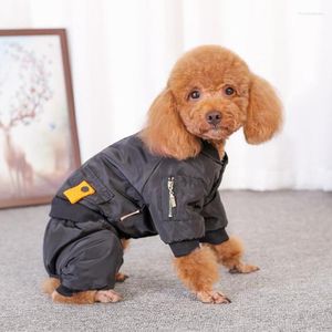 Vêtements pour chiens 1 pièces petit Parkas mode confort respirant garder au chaud noir impression vêtements produits pour animaux de compagnie maison jardin SSJ585