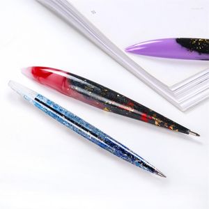 Diy Pen Silicone Mold Non-toxic Ballpoint Molds Durable Dried Flower Resin Decorative Craft Handmade
