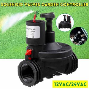 Attrezzature per l'irrigazione 1 ''Valvola di irrigazione industriale 12V 24V AC Elettrovalvole Controller da giardino per timer per acqua da giardino