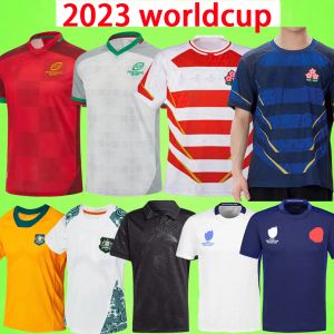 2023 Rucby Jerseys Men Home Kids France Englands Australia Ireland Scotland Japan National Feelg Fiji Tonga Portugal South Usas New Africa Zealand Thorms T