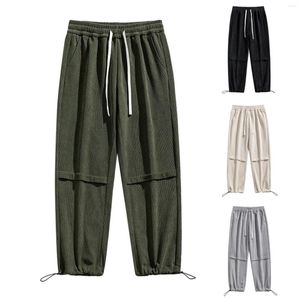 Men's Pants Sports Corduroy Sanitary Summer Comfortable Casual Solid Color Loose Fr For Men Twill