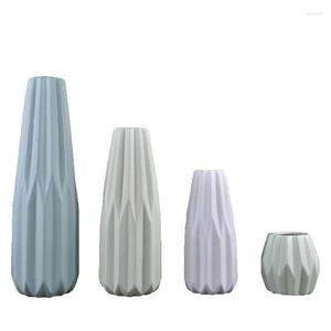 Vases Geometric Origami Color Ceramic Creative Living Room Flower Ware Home Decor Wholesale