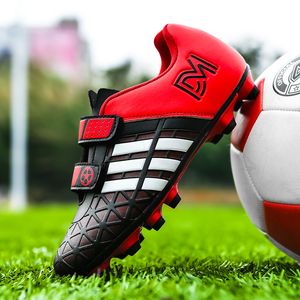 Safety Shoes Children Professional Original Society Football Boot Turf Soccer Cleat Training Long Spikes Sneakers Teen Soccer Shoes for Kids 230713