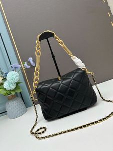 9A Fashion Bag Luxury Designer Women's Totes C Letter Chain Black Bag Classic Retro Underarm Bag Stor handväska Storlek 25 x 15 x 9,5 cm