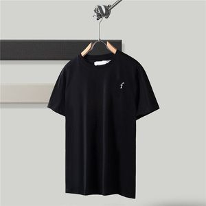 Designer Luxury Men's t Shirts Premium Cotton Printing Brand White Black Casual Tops for Size S-2xl 2 Colors T-shirts Back Arrow x Short Sleeve Tees Urdm 01