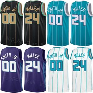 Print Basketball Brandon Miller Jersey 24 James Nnaji 46 Amari Bailey 17 Nick Smith Jr 00 Gordon Hayward 20 Terry Rozier 3 LaMelo Ball 1 Kelly Oubre Jr 12 Men Kids Shirt