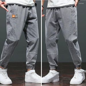 Jeans da uomo 2023 Pantaloni Harem Hip Hop Pantaloni larghi da uomo Pantaloni sportivi casual in denim di grandi dimensioni Corea Pantaloni alla caviglia Streetwear