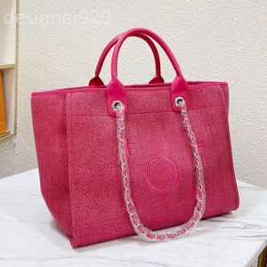 Stora påsar Classic Canvas Bag Luxury Fashion Hangbag Beach Bags Designer Brands Handväskor Totes Brodery Shopping Purse