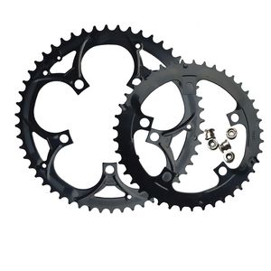 Freewheels Freeweels Chainweels 42T 52T 110BCD Road Bicycle Chainwheel Одноцепочечный пятизл.