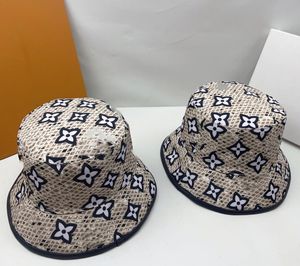 Fashion dark flower letter basin hat trend casual male and female couples with large eaves shade