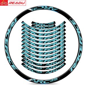 Car Truck Racks RACEFACE ARC35 MTB rim stickers bike wheel set decal bicycle accessories 230712