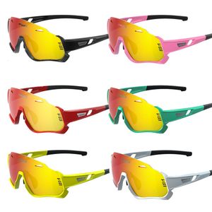 Oczyek na świeżym powietrzu 1Pair Enlee Kids Cycling okulary przeciwsłoneczne moda marka dziecięce okulary przeciwsłoneczne anty UV Baby Sun Shading Dziewczyna okulary przeciwsłoneczne 230713