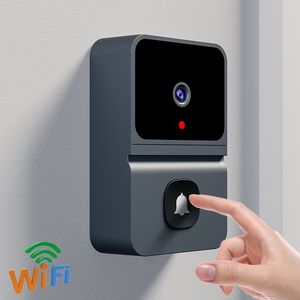 Türklingeln WiFi Video Türklingel Smart Home Drahtlose Sicherheit Schutz Kamera Ring Türklingel Gegensprechanlage Nachtsicht Wiederaufladbare Kement APP 230712