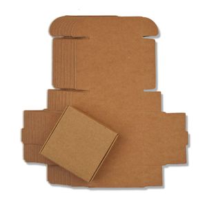 Opakowanie na prezent 100 sztuk hurtownie małe kartonowe pudełko papierowe do pakowania detalicznego rzemiosło papierowe pudełko papier pakowy prezent mydło cukierki pudełko kartonowe 230712