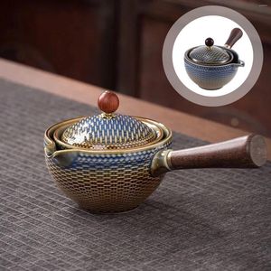 Dinnerware Sets China 360 Degree Rotation Teapot Chinese Traditional Delicate Kettle Decorating Tools