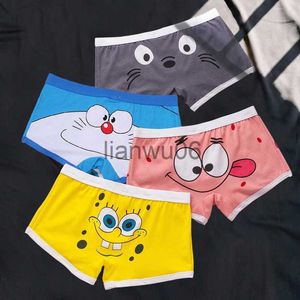 Underpants Lovely Cartoon Print Man Boxers Homme Fashion Cotton Underwear Men Comfortable Underpants Soft Breathable Male Panties Plus size J230713