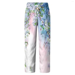 Pantaloni da uomo Mens Four Seasons Chouxiangma Cintura con coulisse stampata digitale 3D Casual Da indossare tutti i giorni Regalo Calzino corto