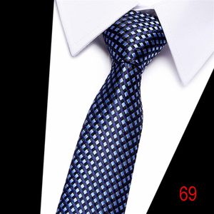 T032 Erkekler Polyester İpek Üst düzey Twill Gold Tie 7 5 cm Resmi Düğün Görgü Kravat İş Man236D