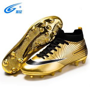 Safety Shoes Men Soccer Shoes TF/FG High/Low Ankle Football Boots Male Outdoor Non-slip Grass Multicolor Training Match Sneakers 230713